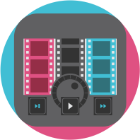 icono montaje cinematografico